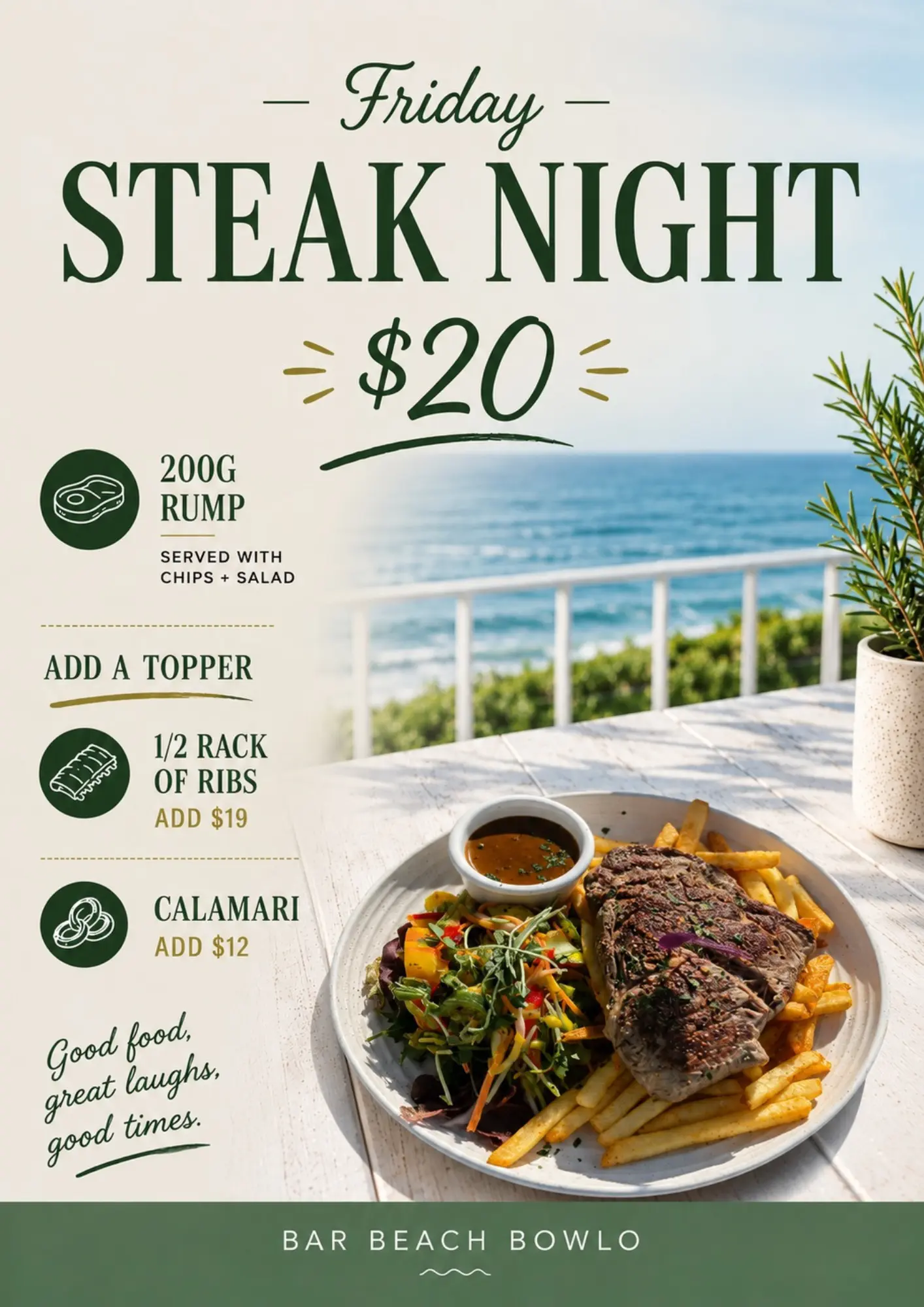 Friday Steak Night