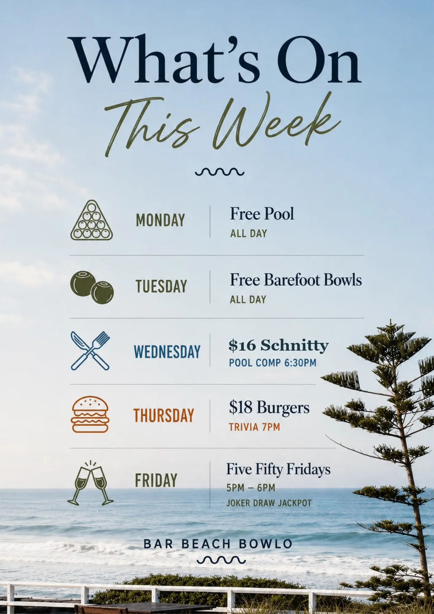 What's on this week poster